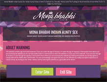Tablet Screenshot of monabhabhi.com